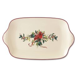 Alternative view of Lenox Everyday Flatware Winter Greetings Oversized Platter