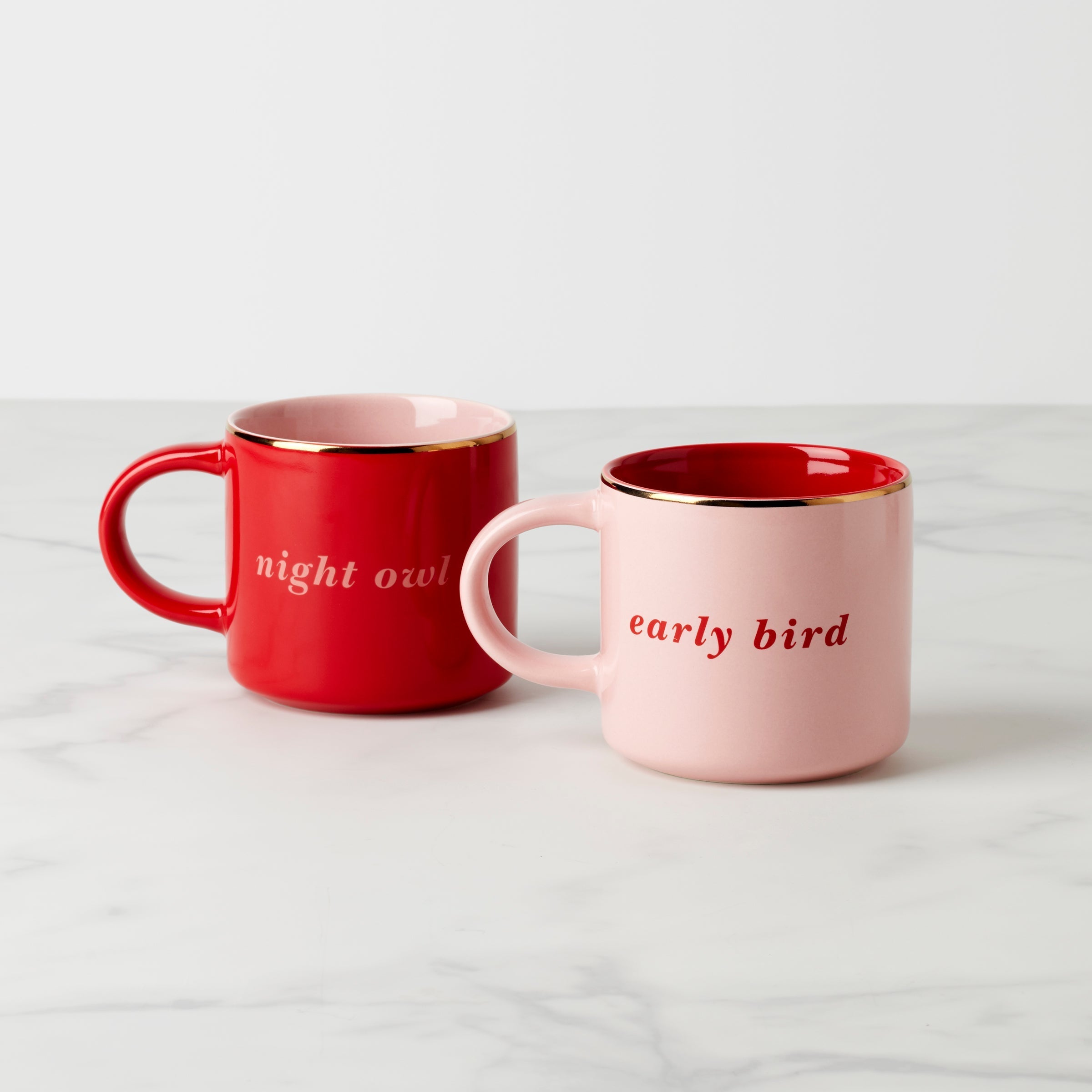 Lenox Everyday Flatware Two of a Kind Early Bird & Night Owl Mugs, Set of 2 - Image 2
