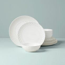 Lenox Everyday Flatware Wicker Creek 12-Piece Dinnerware Set