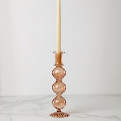 Alternative view of Lenox Everyday Flatware Nalia Amaranth Candlestick Holder