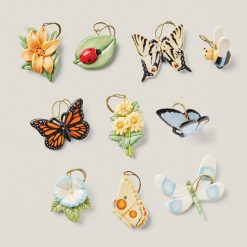 Lenox Everyday Flatware Butterfly Meadow 10-Piece Mini Ornament Set