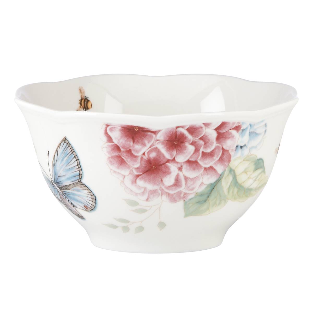 Lenox Everyday Flatware Butterfly Meadow Hydrangea 12-Piece Dinnerware Set - Image 5