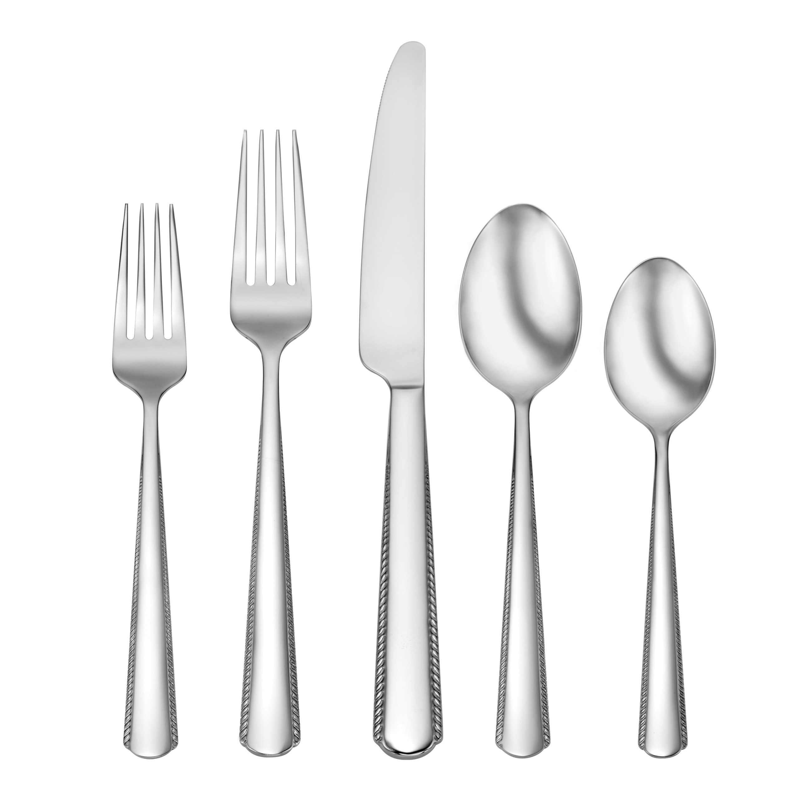 Lenox Everyday Flatware Gable 42-Piece Flatware Set
