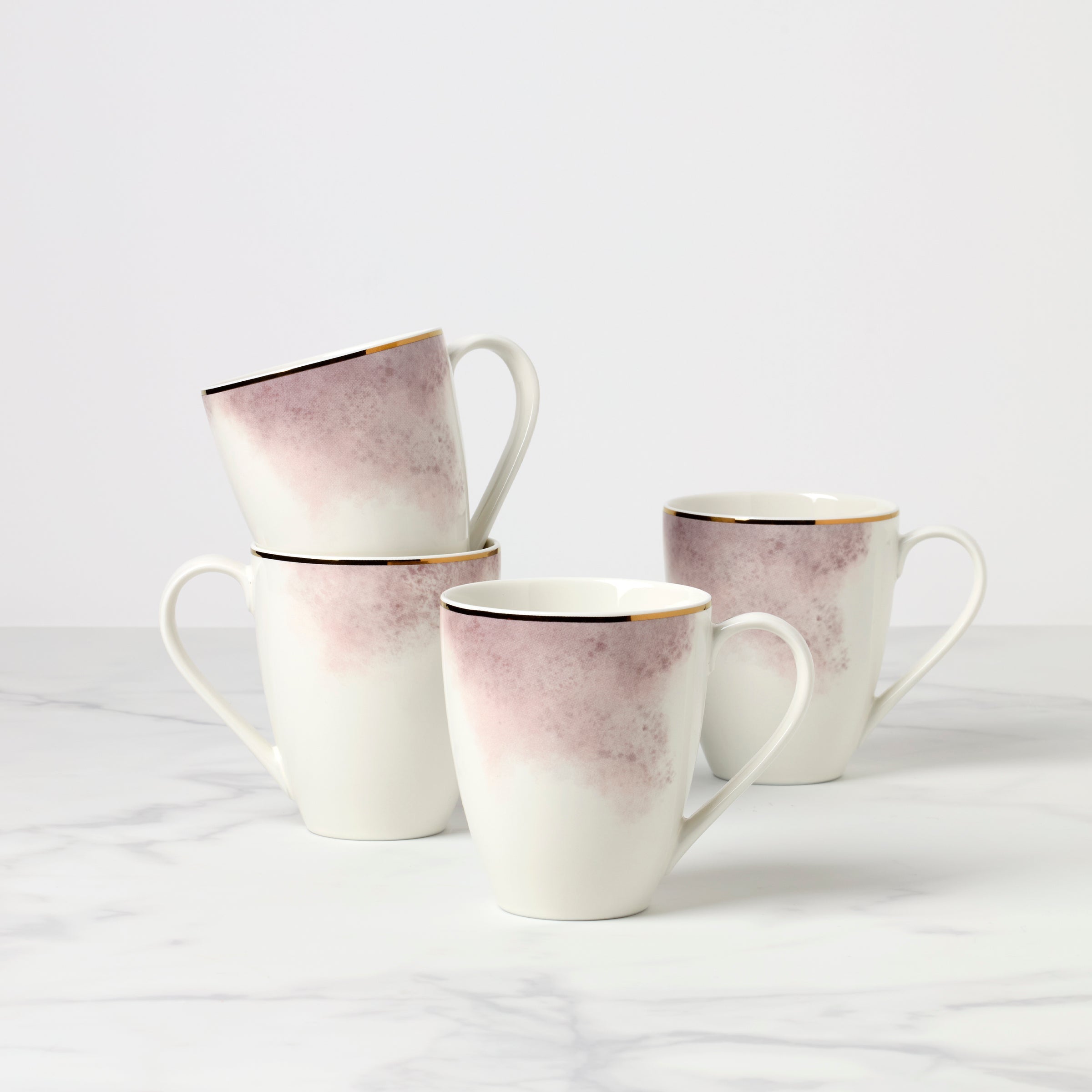 Lenox Everyday Flatware Trianna Salaria Mugs, Set of 4