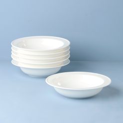 Lenox Everyday Flatware Studio 1414 Rimmed Pasta Bowls, Set of 6