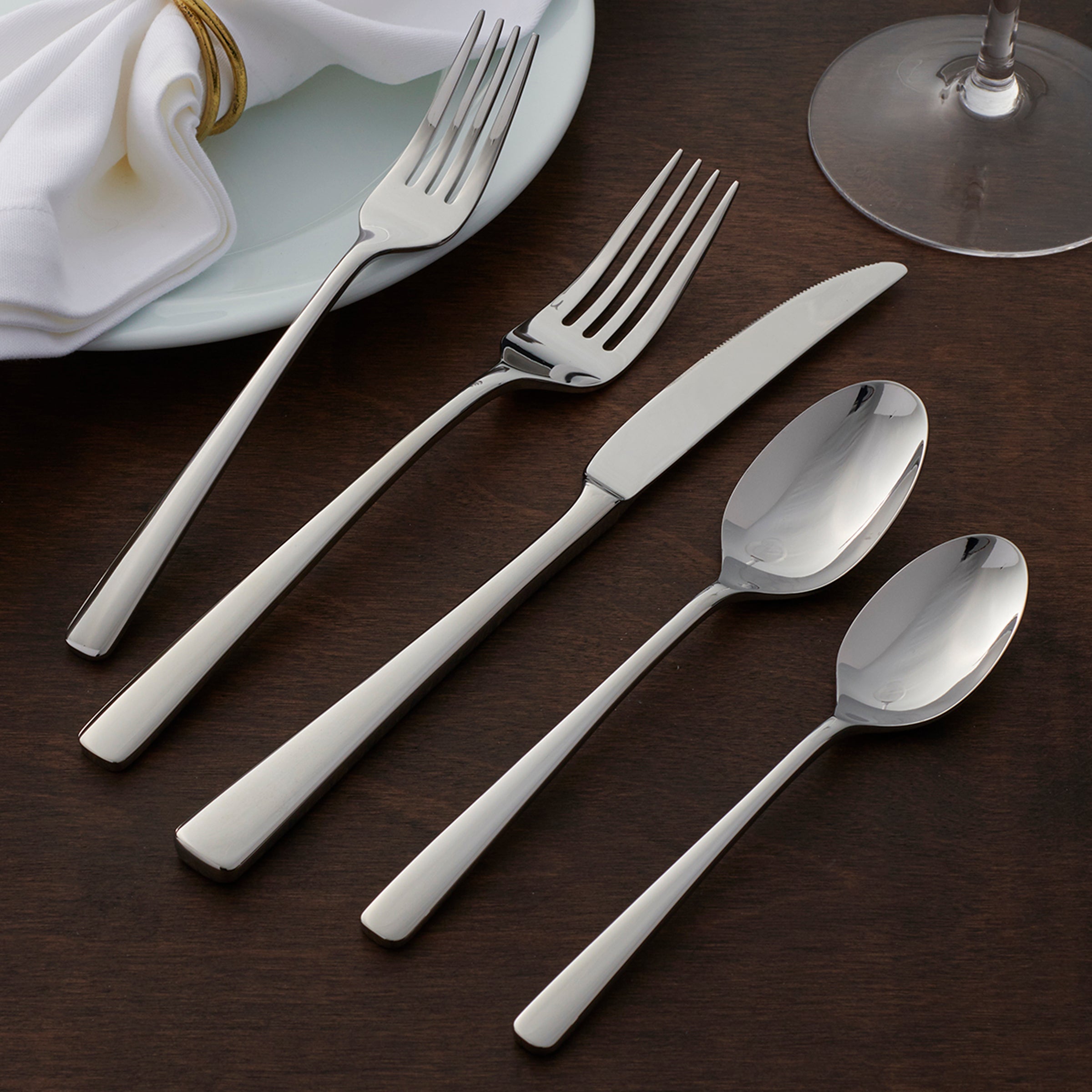 Lenox Everyday Flatware Doublet 20-Piece Flatware Set - Image 4