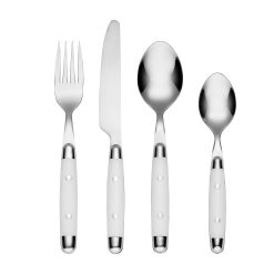 Lenox Everyday Flatware Jubilee White 16-Piece Flatware Set
