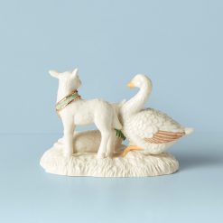 Alternative view of Lenox Everyday Flatware First Blessing Goose & Lambs Figurine