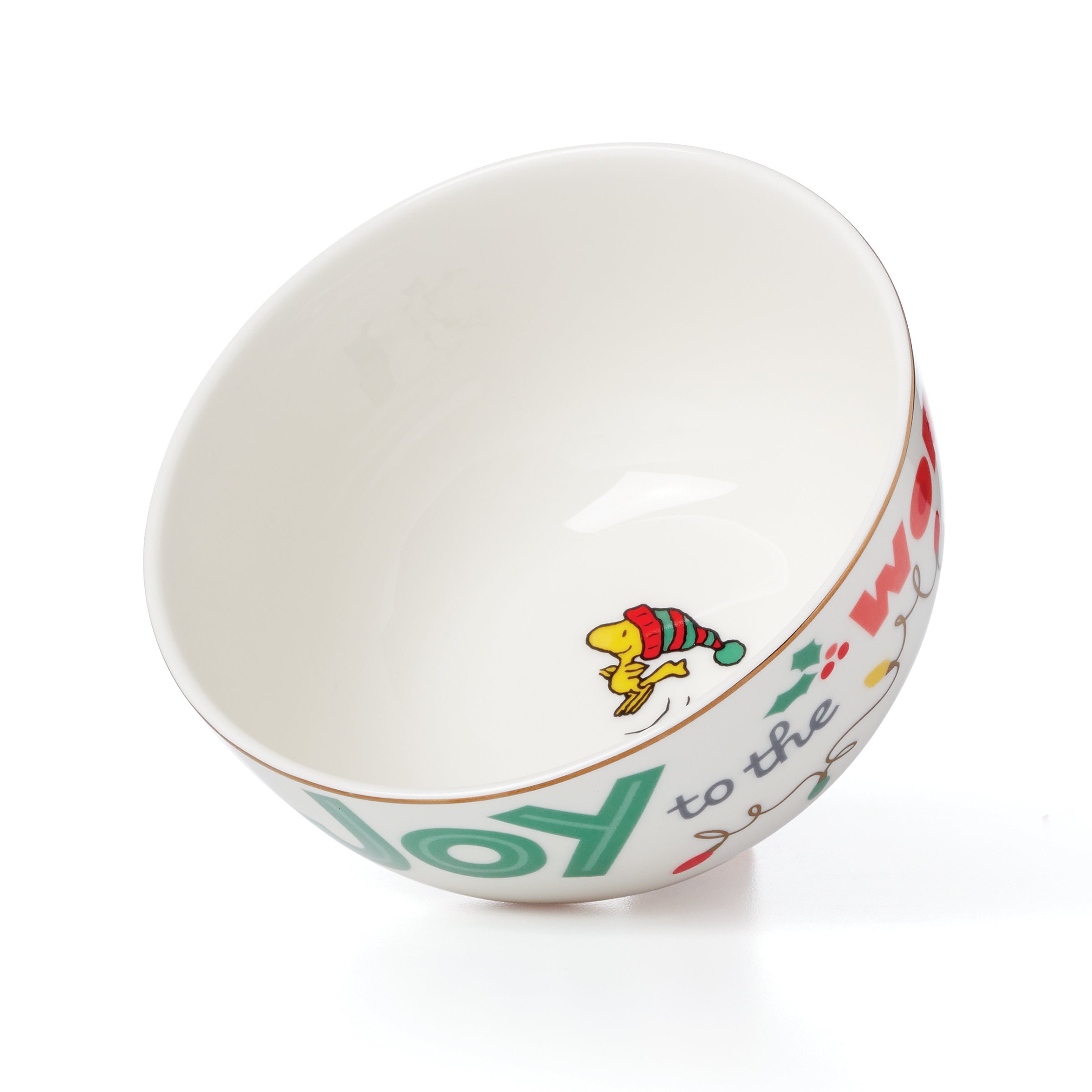 Lenox Everyday Flatware Snoopy Christmas All-Purpose Bowls, Set of 4 - Image 4