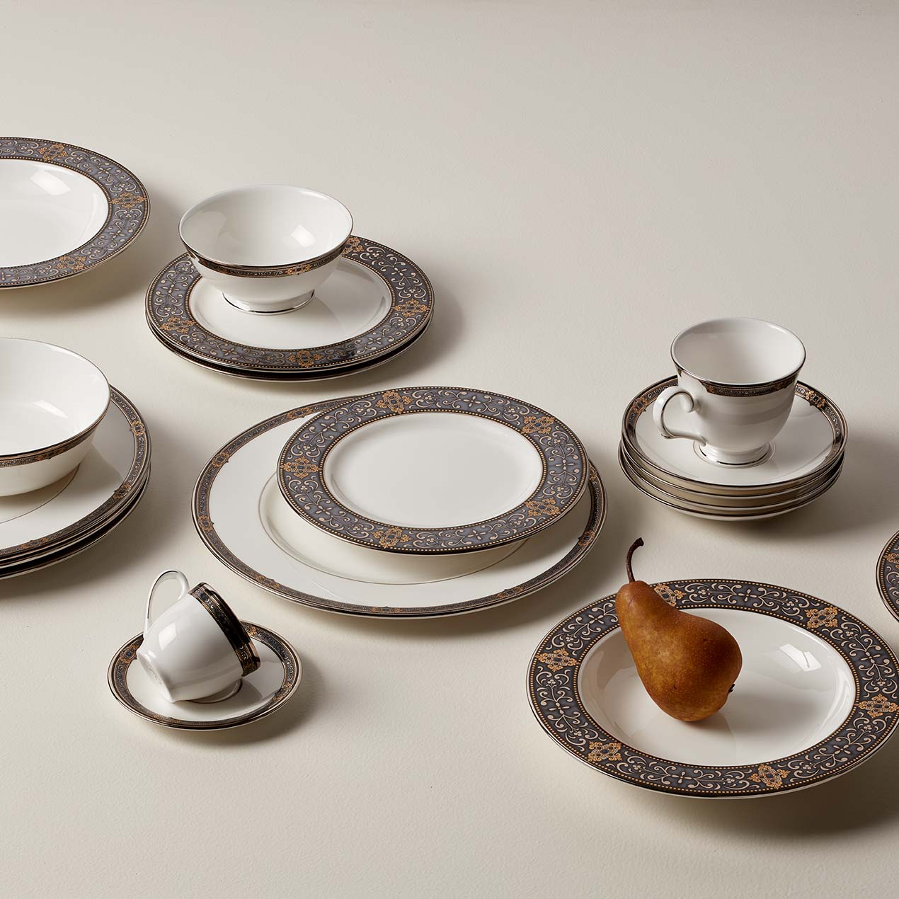 Lenox Everyday Flatware Vintage Jewel 5-Piece Place Setting - Image 5