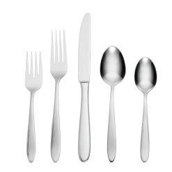 Lenox Everyday Flatware Mooncrest 45-Piece Flatware Set