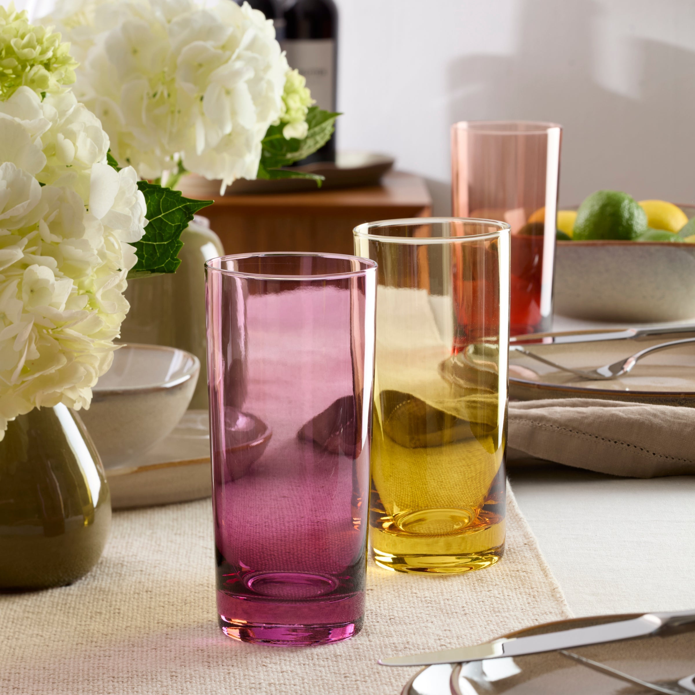 Lenox Everyday Flatware Golden Hour Highball Glasses, Set of 4 - Image 2