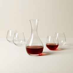 Alternative view of Lenox Everyday Flatware Tuscany Classics Decanter & Stemless Wine Glass Set