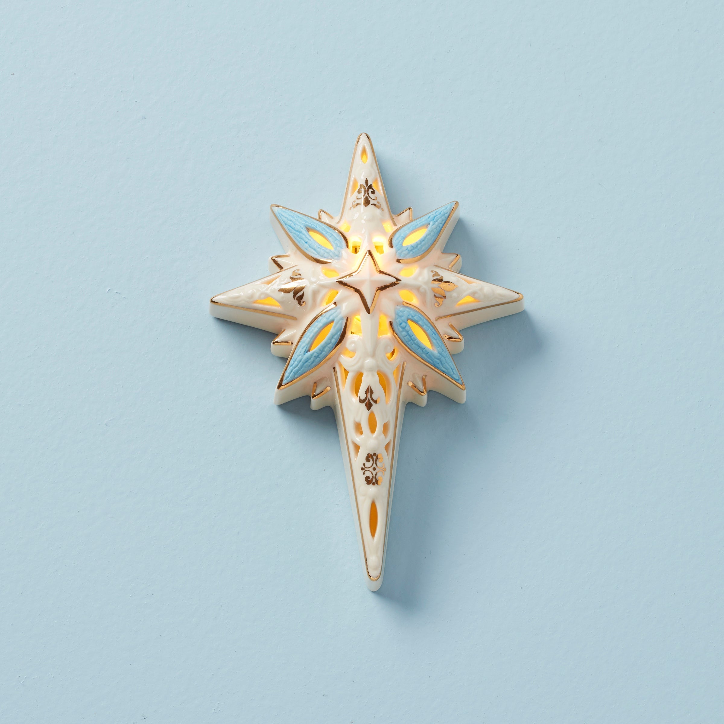 Lenox Everyday Flatware First Blessing Nativity Lighted Star - Image 2