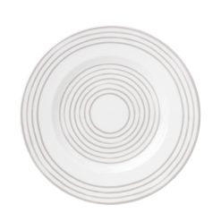 Lenox Everyday Flatware Charlotte Street Grey West Accent Plate
