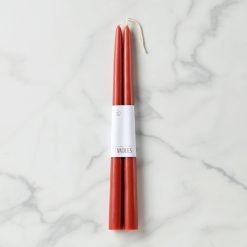 Lenox Everyday Flatware Dipped Clay 12 Taper Candle, Set of 2