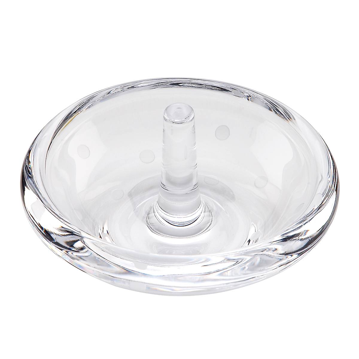 Lenox Everyday Flatware Larabee Dot Crystal Ring Holder