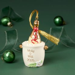 Alternative view of Lenox Everyday Flatware Personalized Champagne Bucket Ornament