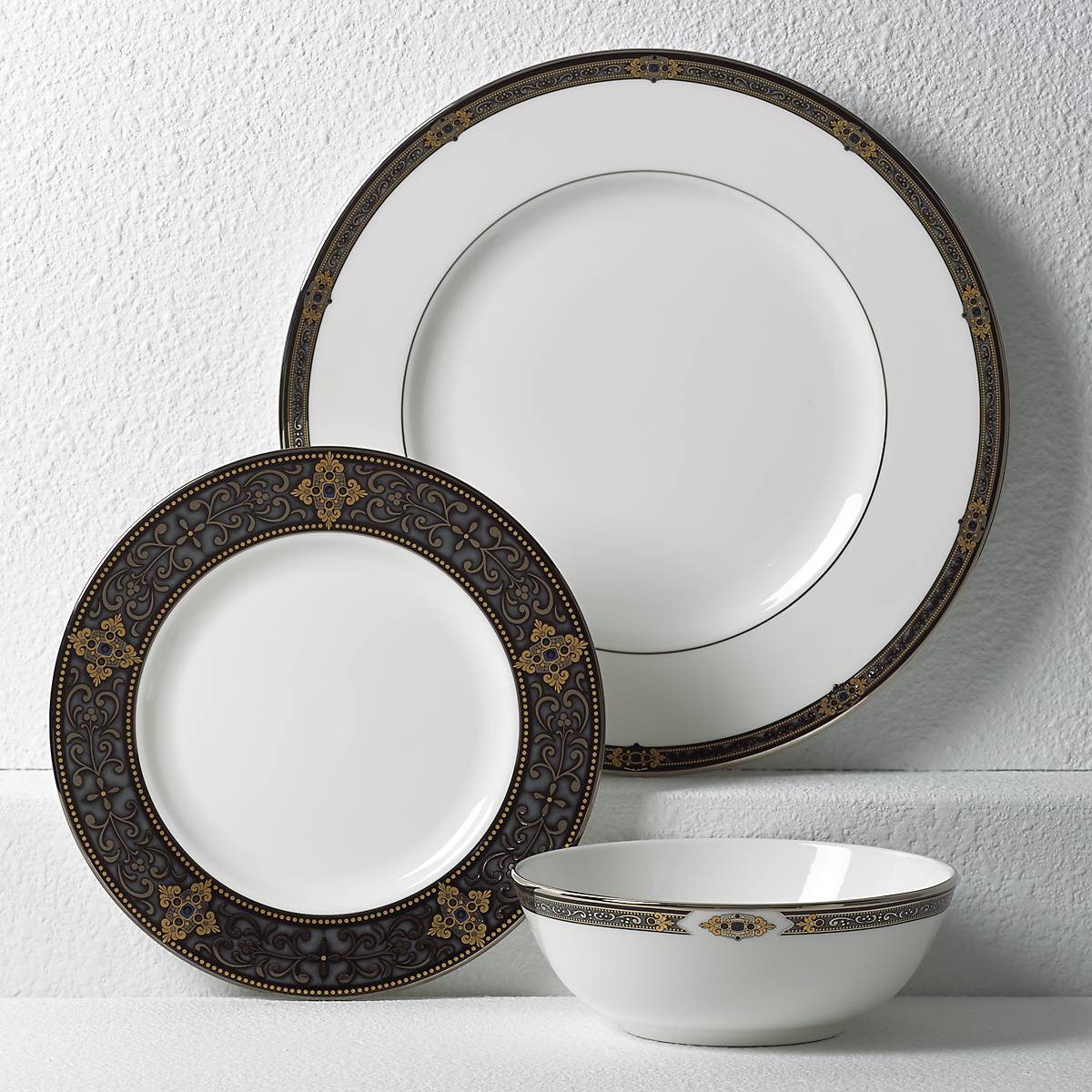 Lenox Everyday Flatware Vintage Jewel 3-Piece Place Setting - Image 3