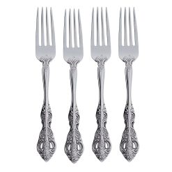 Lenox Everyday Flatware Michelangelo Dinner Forks, Set of 4