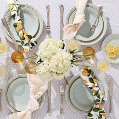Alternative view of Lenox Everyday Flatware French Perle Groove Ice Blue 12-Piece Place Setting