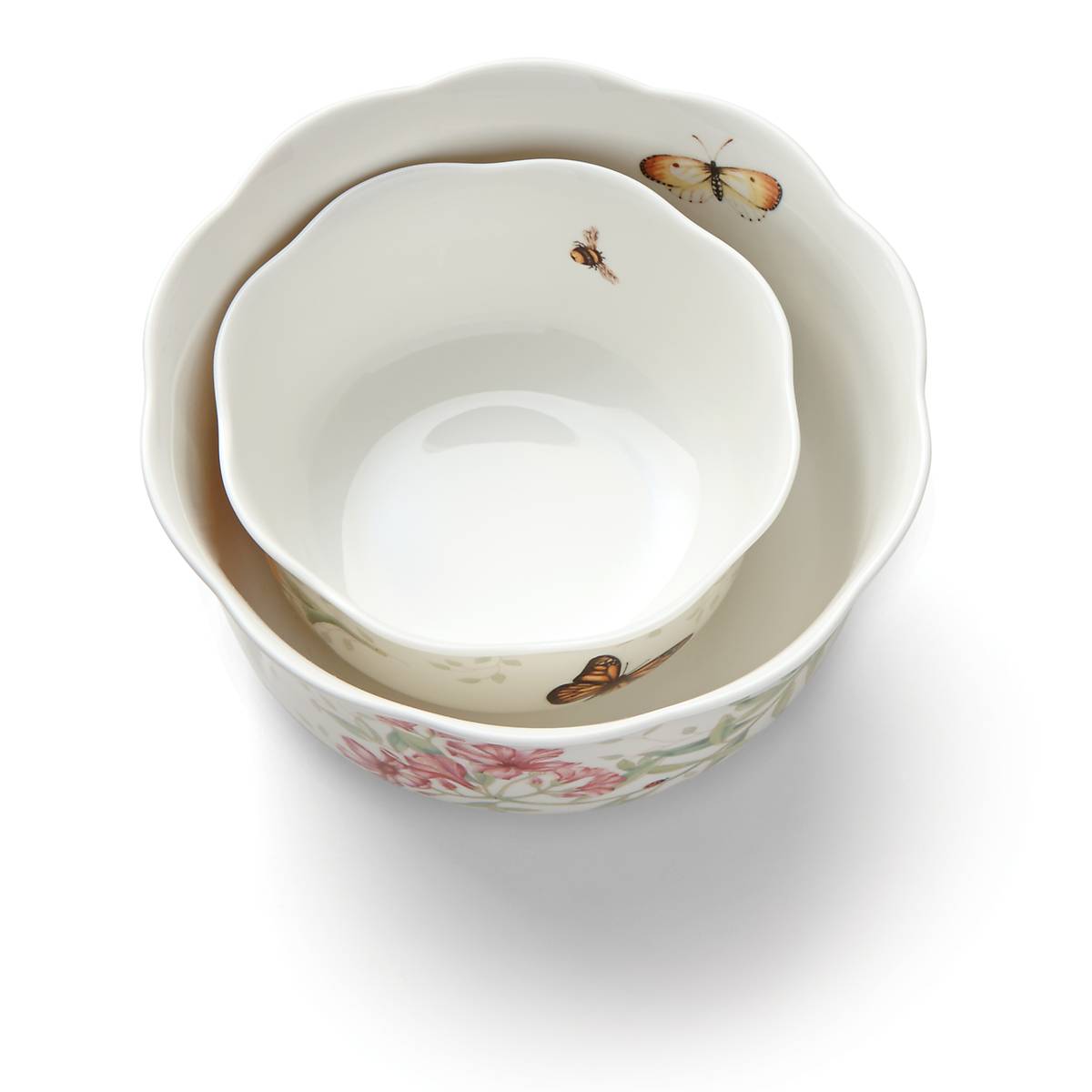 Lenox Everyday Flatware Butterfly Meadow 2-Piece Bowl Set - Image 5