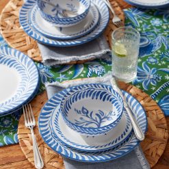 Alternative view of Lenox Everyday Flatware Solear Blue 12-Piece Dinnerware Set