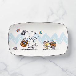 Lenox Everyday Flatware Snoopy Easter Hors d'Oeuvre Tray