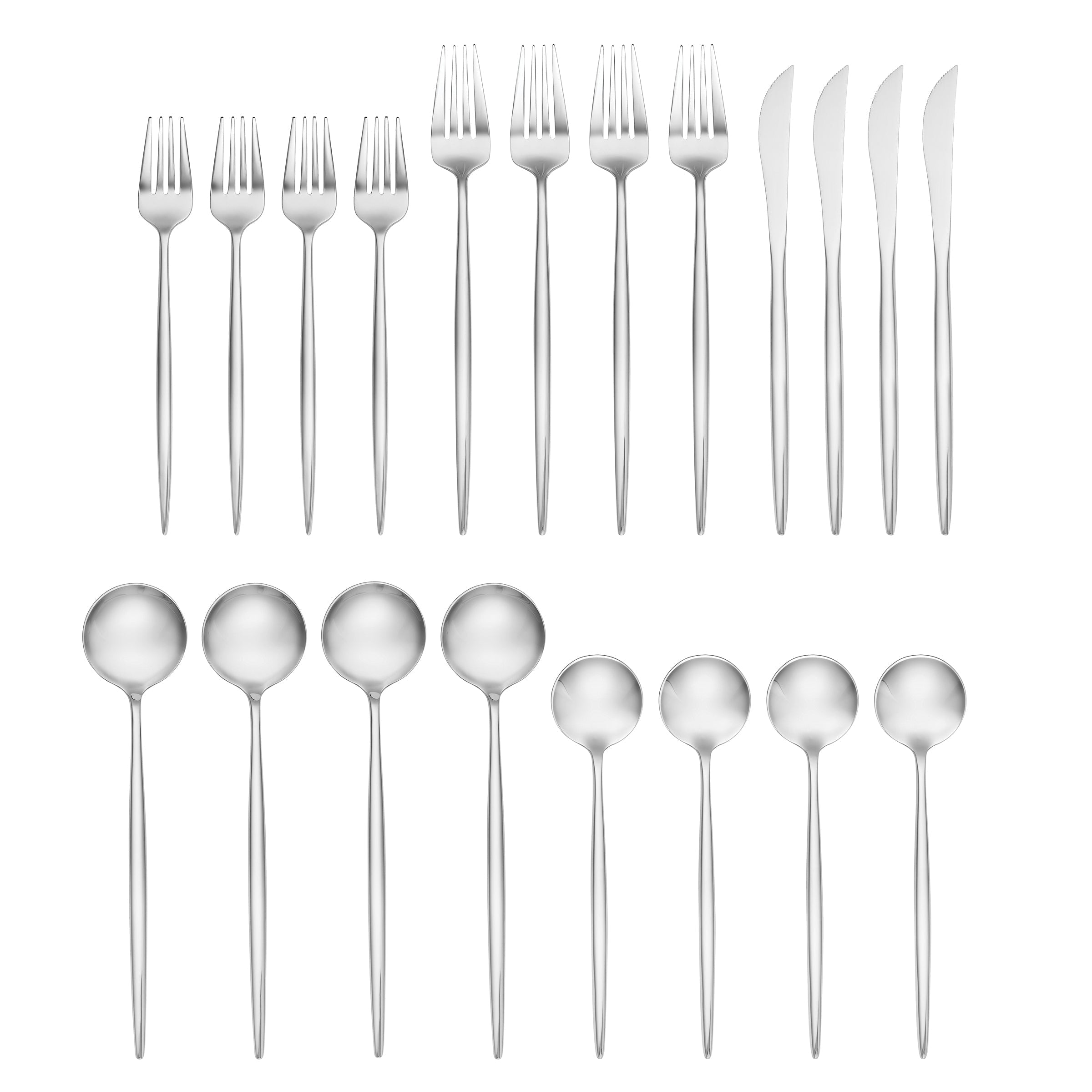 Lenox Everyday Flatware Zephyr 20-Piece Flatware Set - Image 3