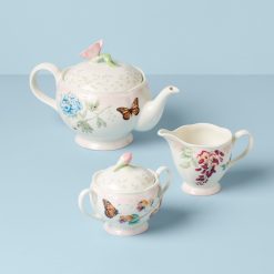 Lenox Everyday Flatware Butterfly Meadow Pink Ombre 5-Piece Tea Set