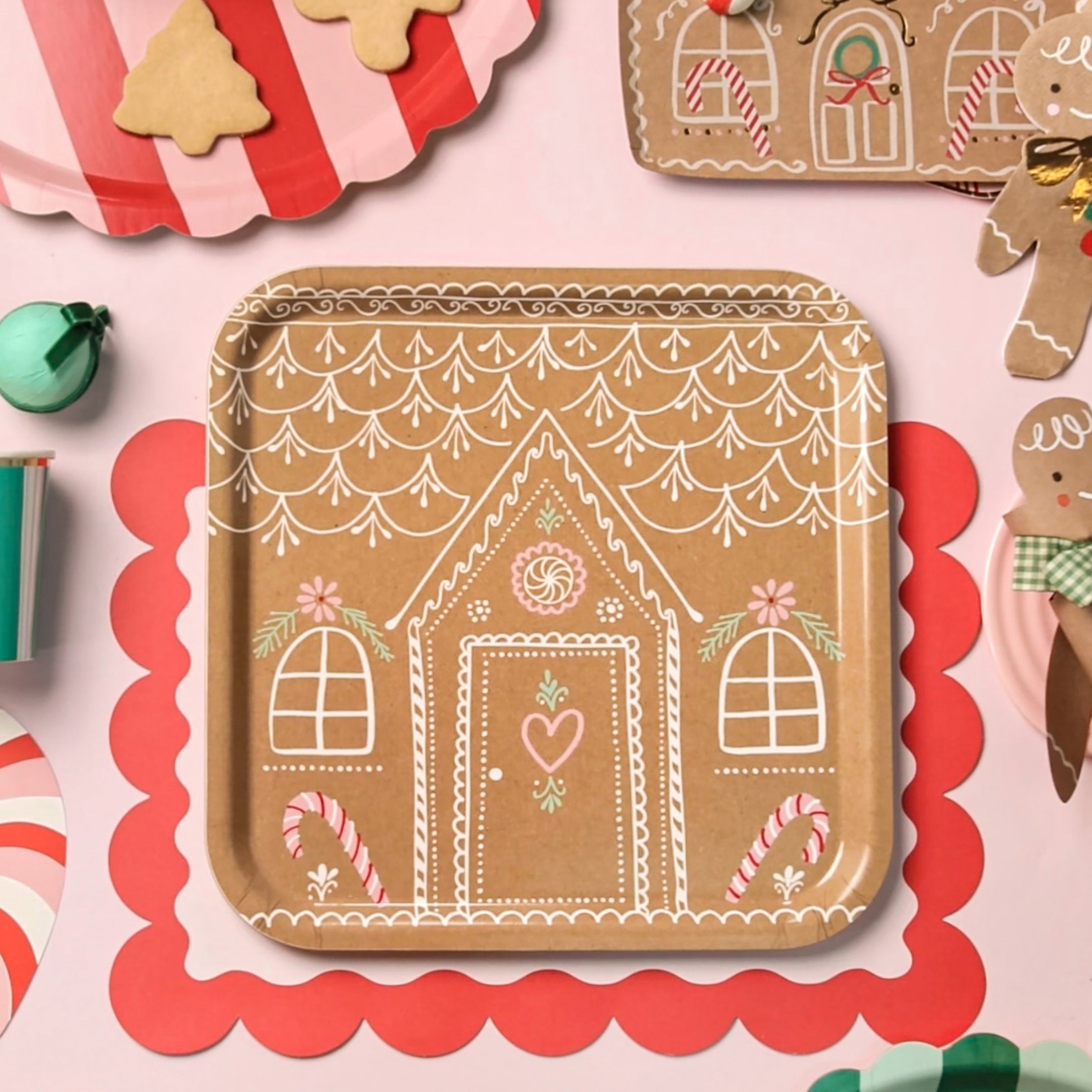 Lenox Everyday Flatware Gingerbread House Tray - Image 2