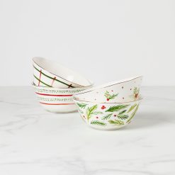 Lenox Everyday Flatware Bayberry All-Purpose Bowls, Set of 4