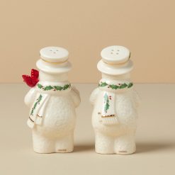 Alternative view of Lenox Everyday Flatware Happy Holly Days Snowmen Salt & Pepper Set