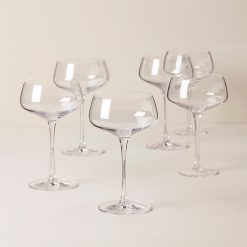 Lenox Everyday Flatware Tuscany Classics Angled Coupe Glasses, Set of 6