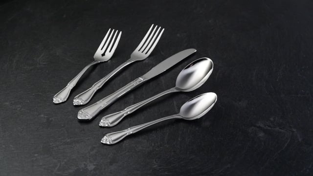 Lenox Everyday Flatware True Rose Everyday Flatware Dinner Forks, Set Of 4 - Image 2