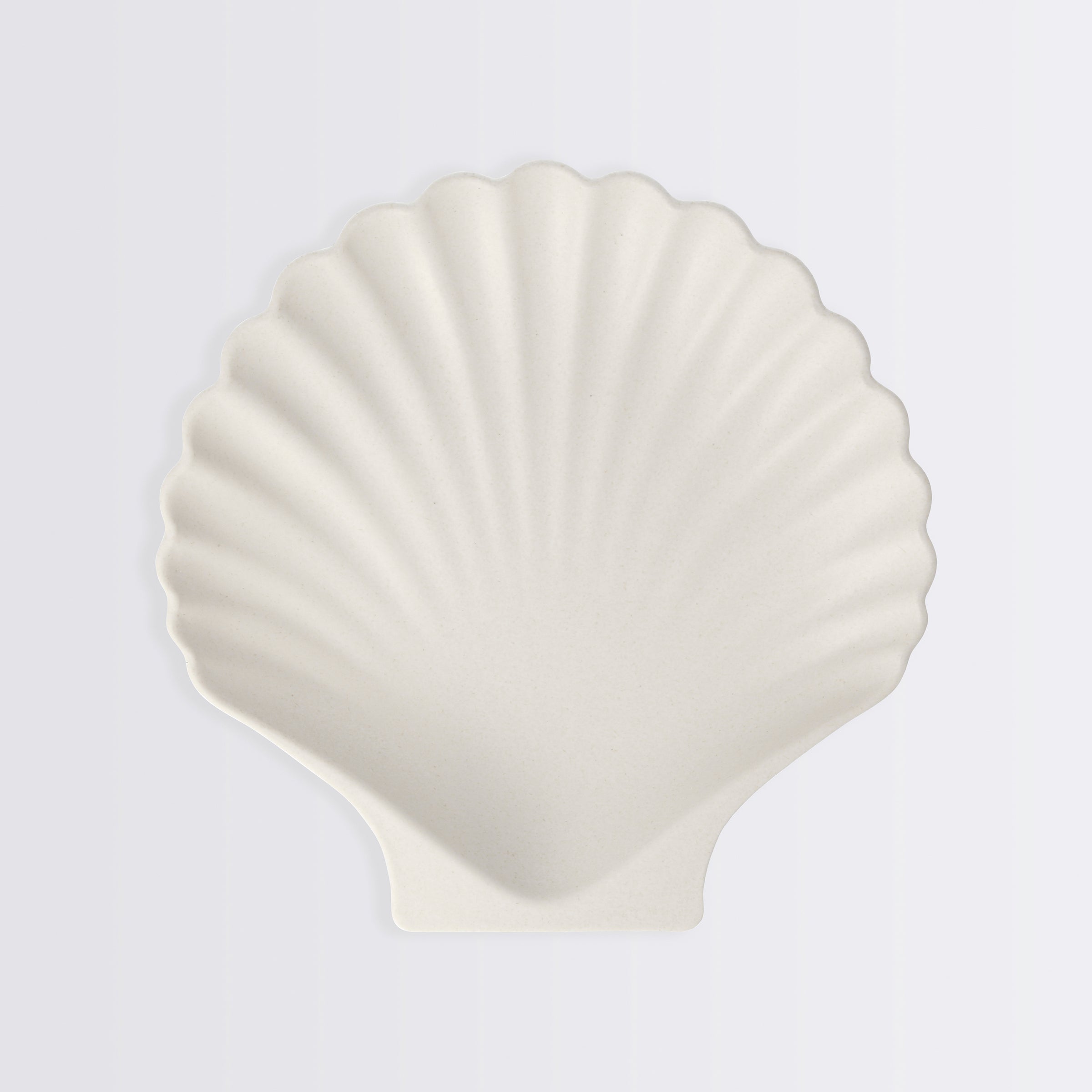 Lenox Everyday Flatware Bamboo Natural Shell Plates, Set of 6