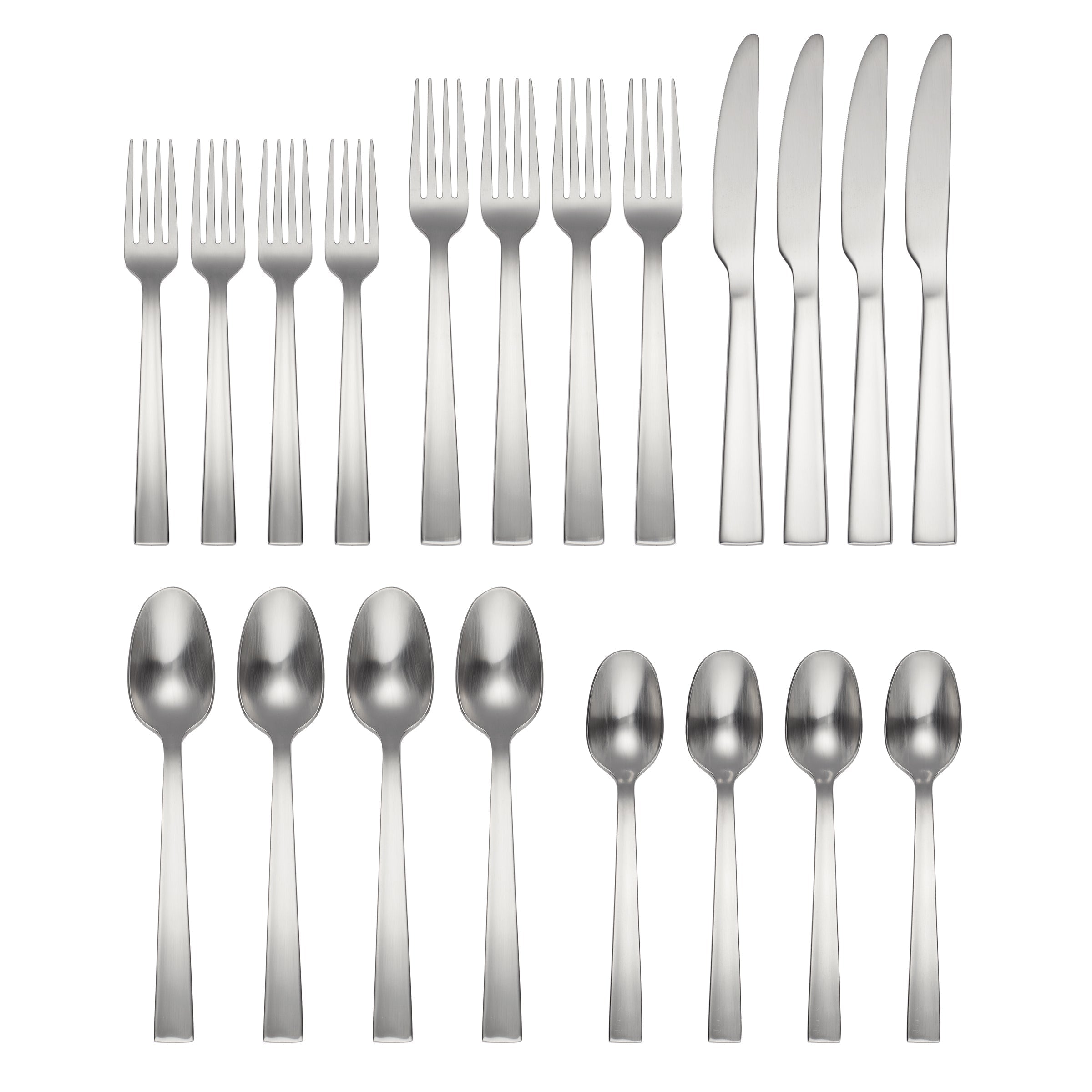 Lenox Everyday Flatware Rhyme Satin 20-Piece Flatware Set - Image 2