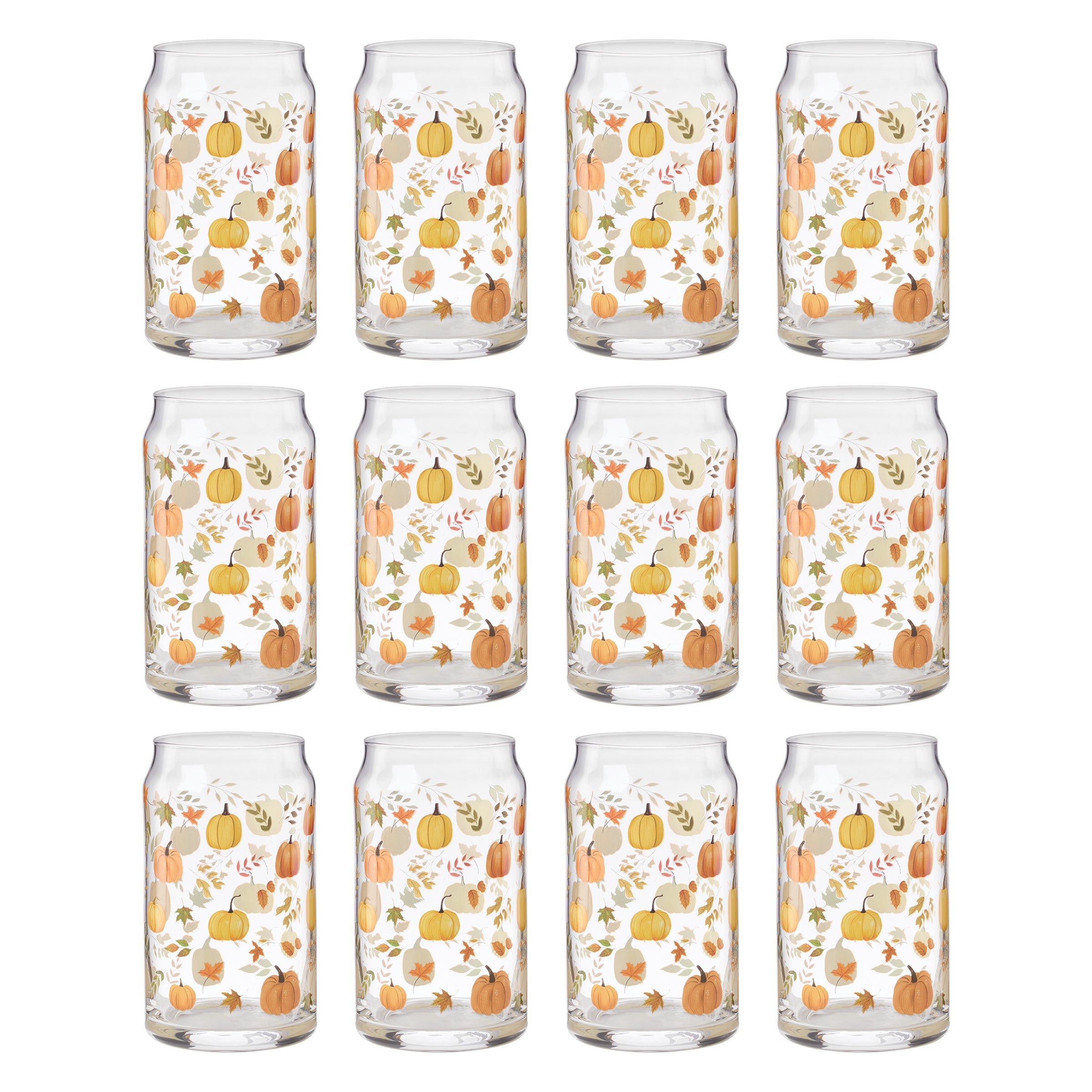 Lenox Everyday Flatware Harvest Can Cooler Glasses, Set of 12