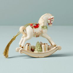 Alternative view of Lenox Everyday Flatware Personalized Rocking Horse Ornament