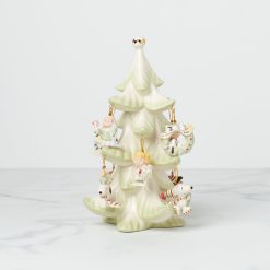Alternative view of Lenox Everyday Flatware Snoopy & Friends Christmas 11-Piece Mini Ornament & Tree Set