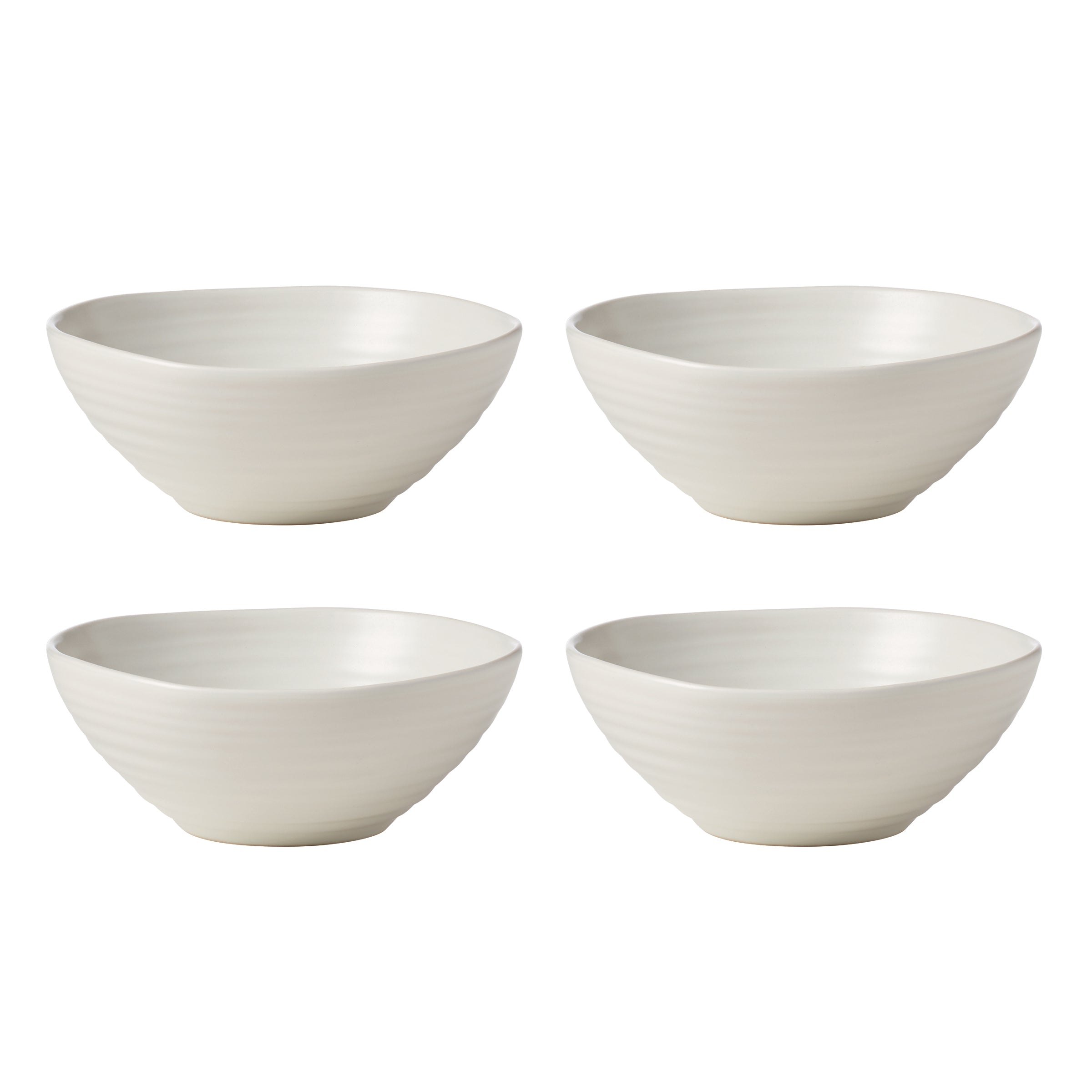Lenox Everyday Flatware Ridge White 12-Piece Dinnerware Set - Image 17