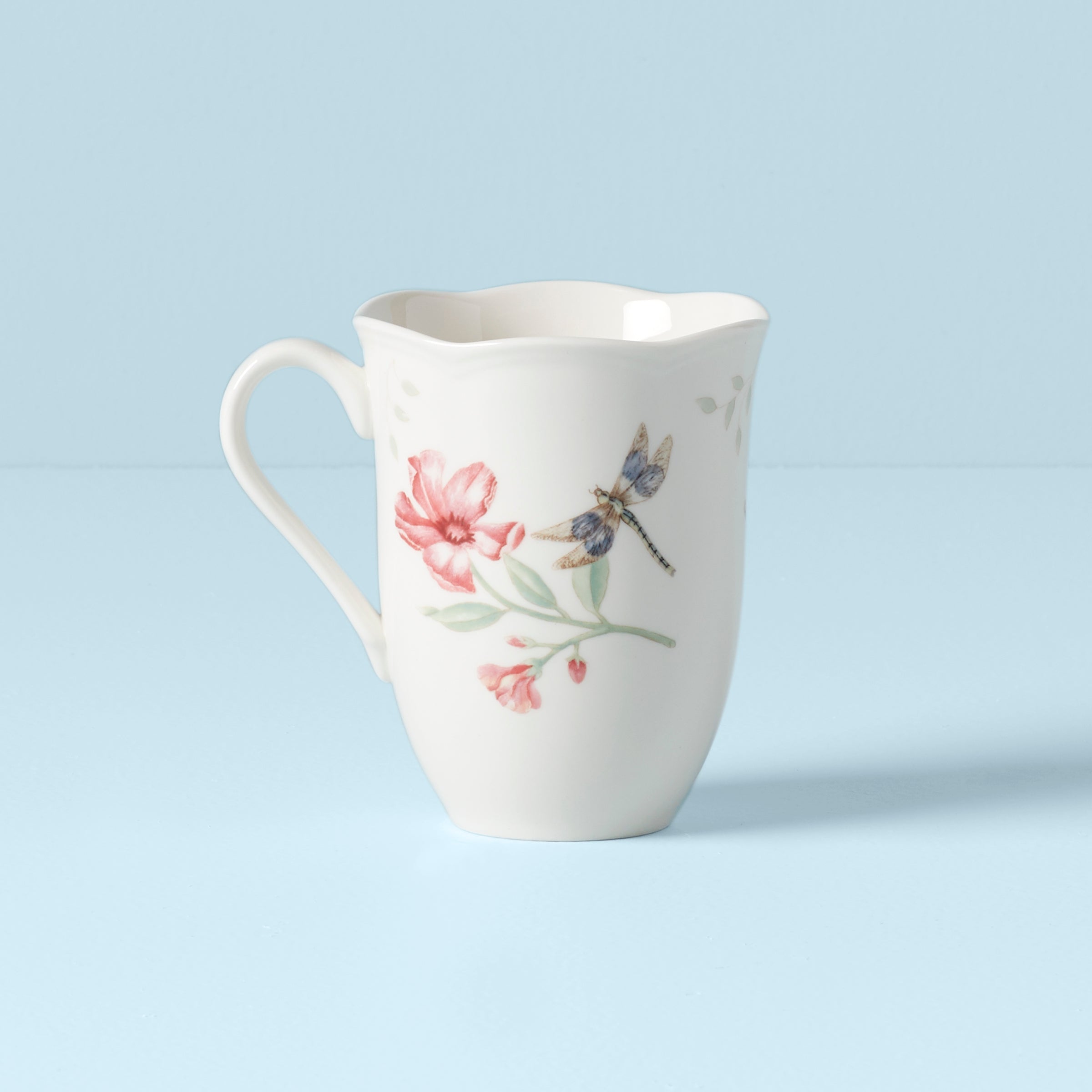 Lenox Everyday Flatware Butterfly Meadow Orange Sulphur Mug - Image 2