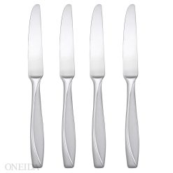 Lenox Everyday Flatware Camlynn Satin Dinner Knives, Set of 4