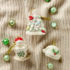 Alternative view of Lenox Everyday Flatware Personalized Christmas Tree Ornament