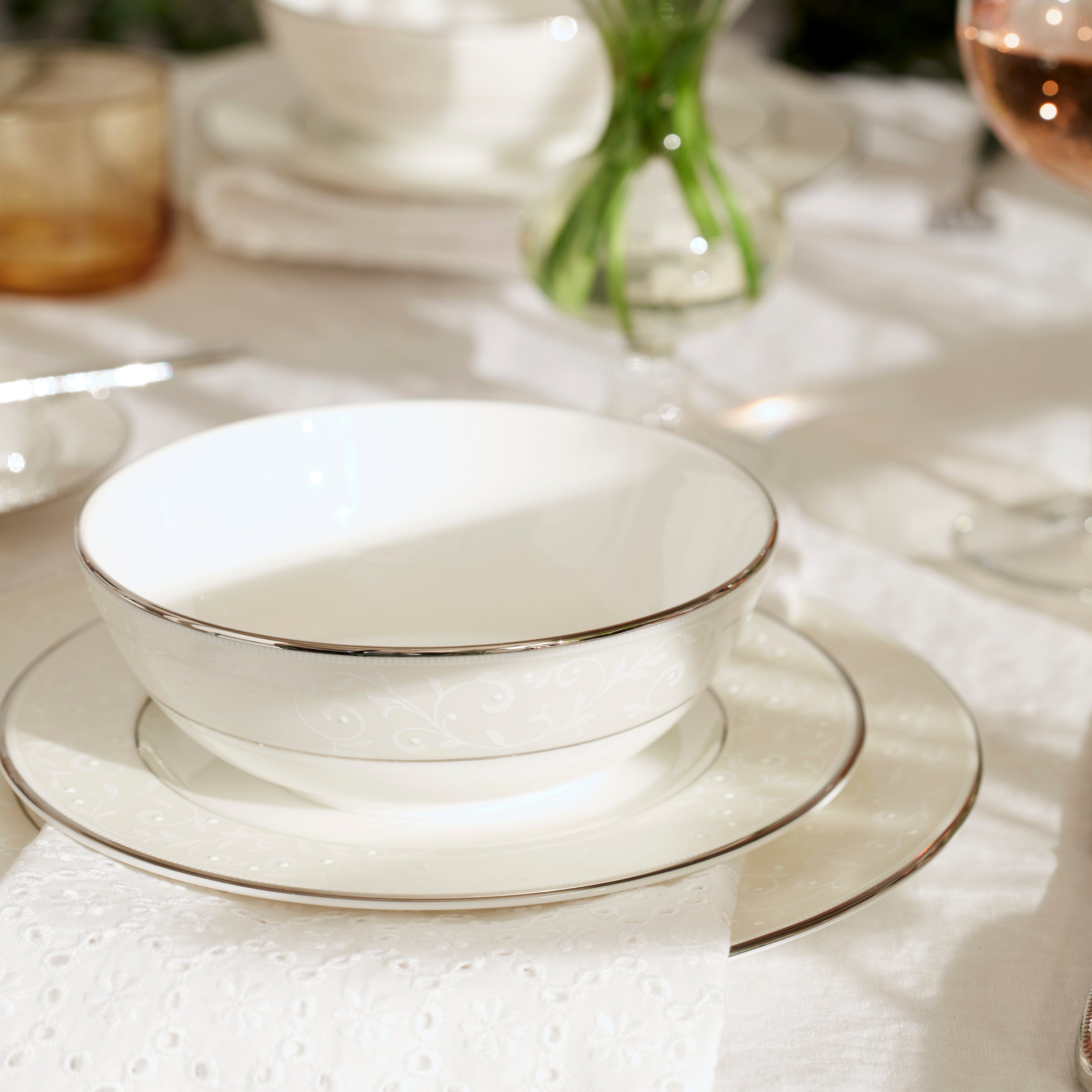 Lenox Everyday Flatware Opal Innocence 5-Piece Place Setting - Image 10