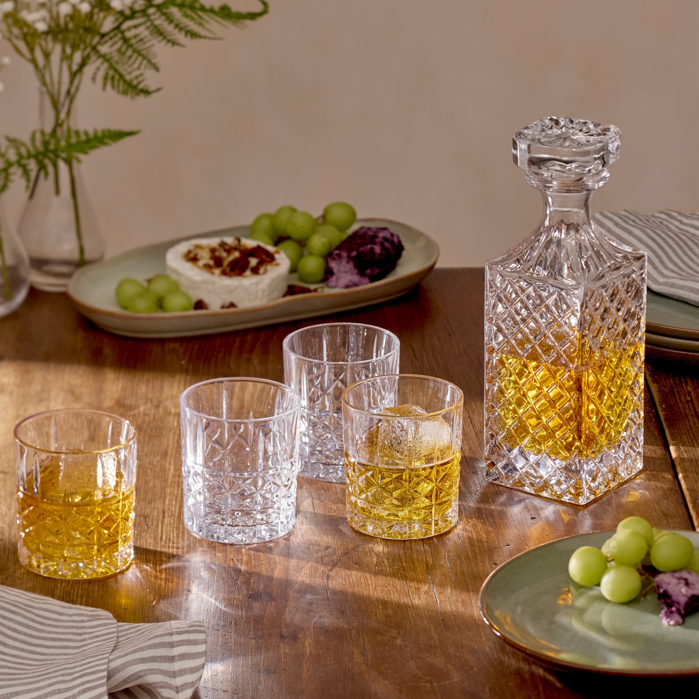 Lenox Everyday Flatware Apollo Double Old Fashion Glasses, Set of 4 - Image 6