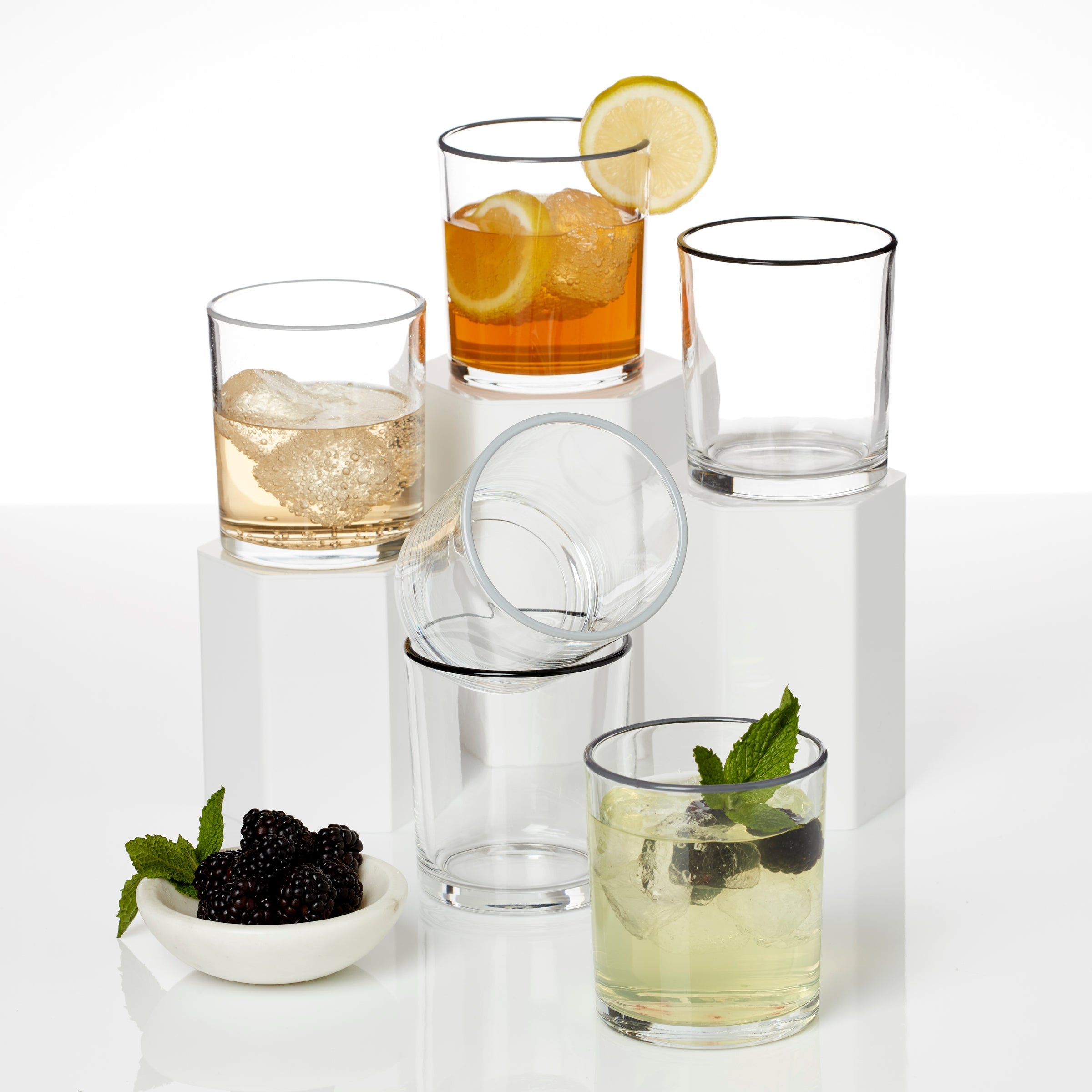 Lenox Everyday Flatware 24 Seven Pumice 6-Piece Medium Tumbler Set - Image 8