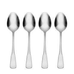 Lenox Everyday Flatware Colonial Boston Dinner Spoons, Set of 4