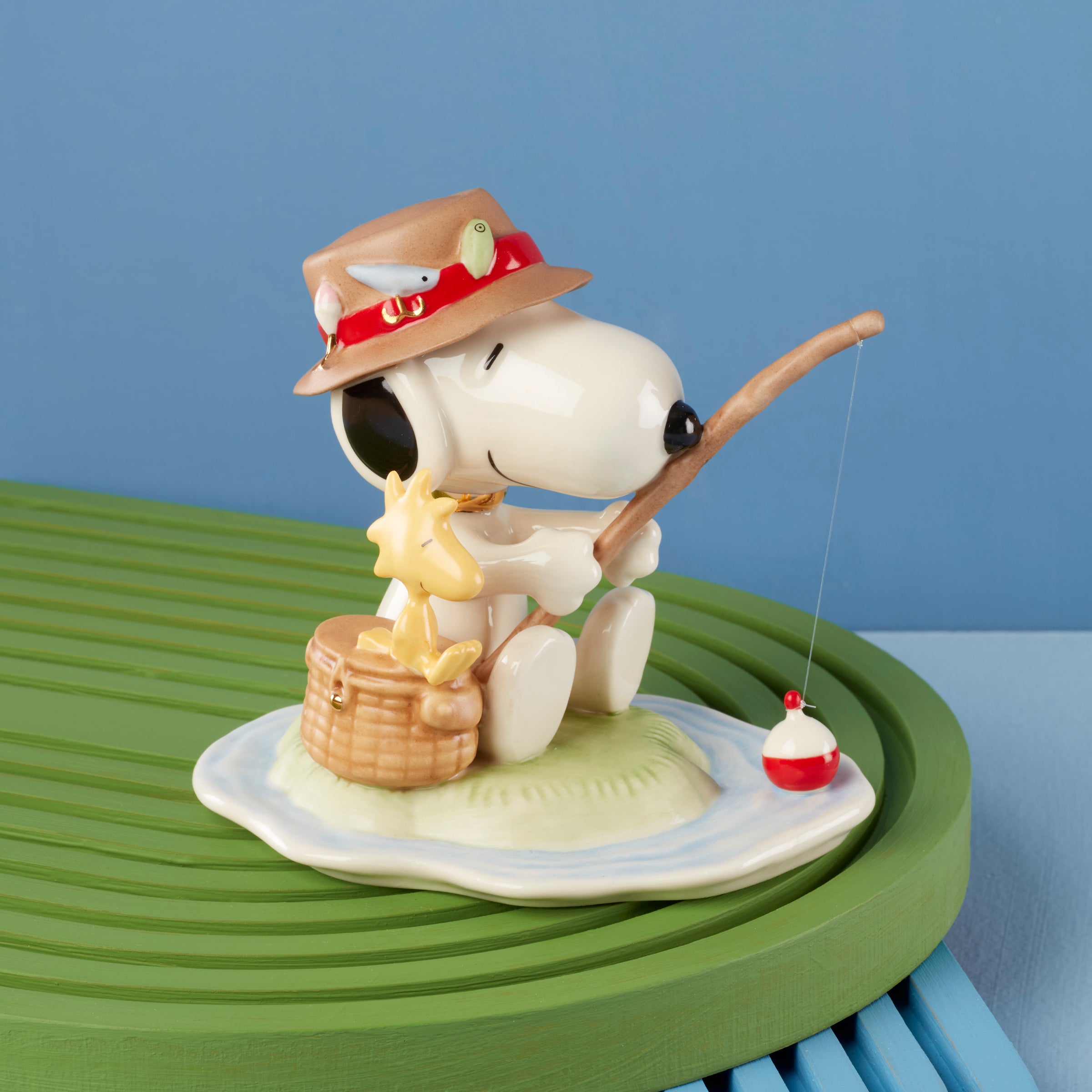 Lenox Everyday Flatware Peanuts Fishing Buddies Figurine - Image 3