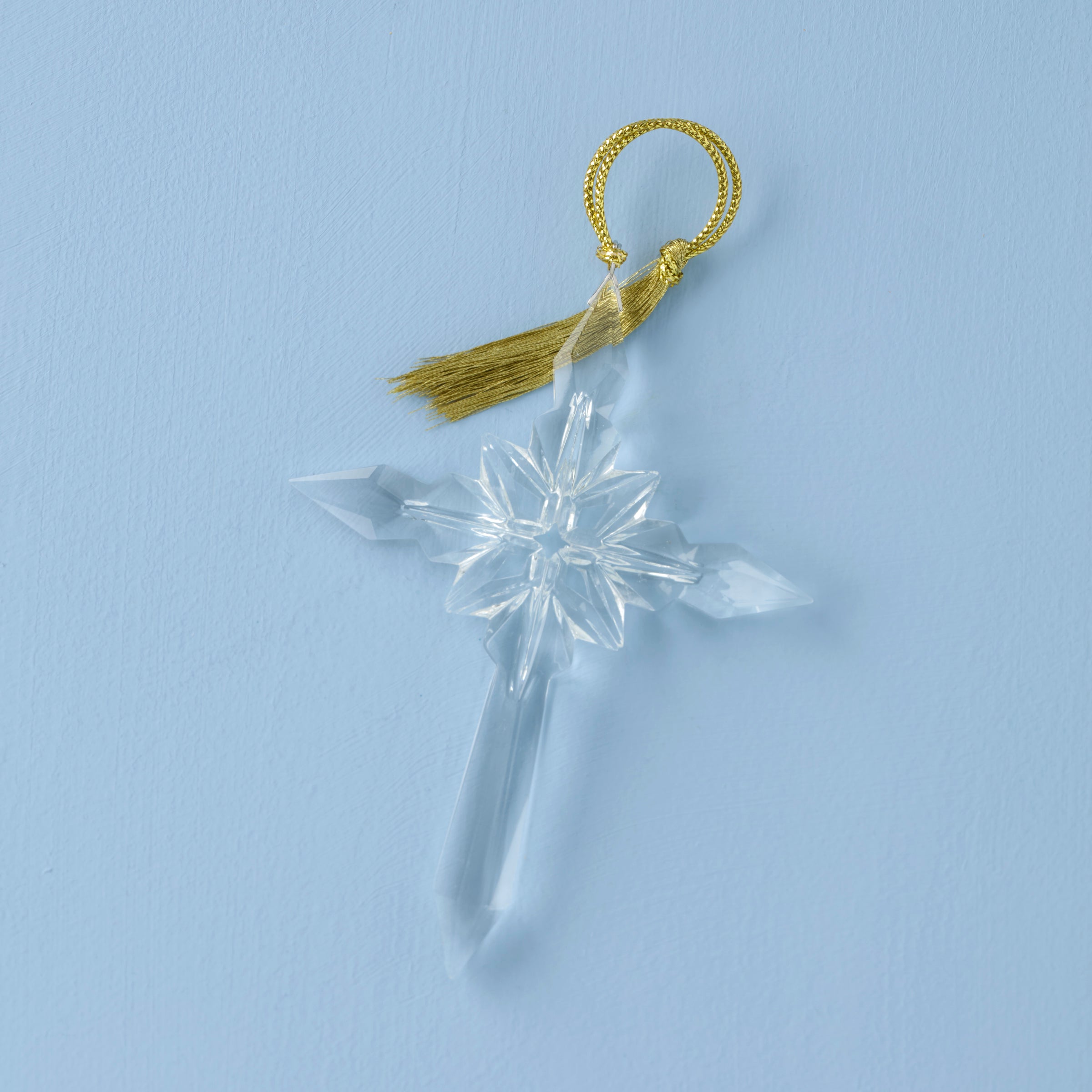 Lenox Everyday Flatware 2026 Optic Cross Ornament